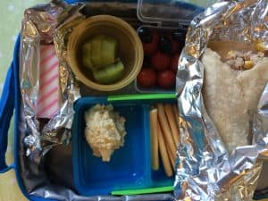 gluten, dairy and soya free lunchbox