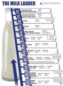 12 step milk ladder