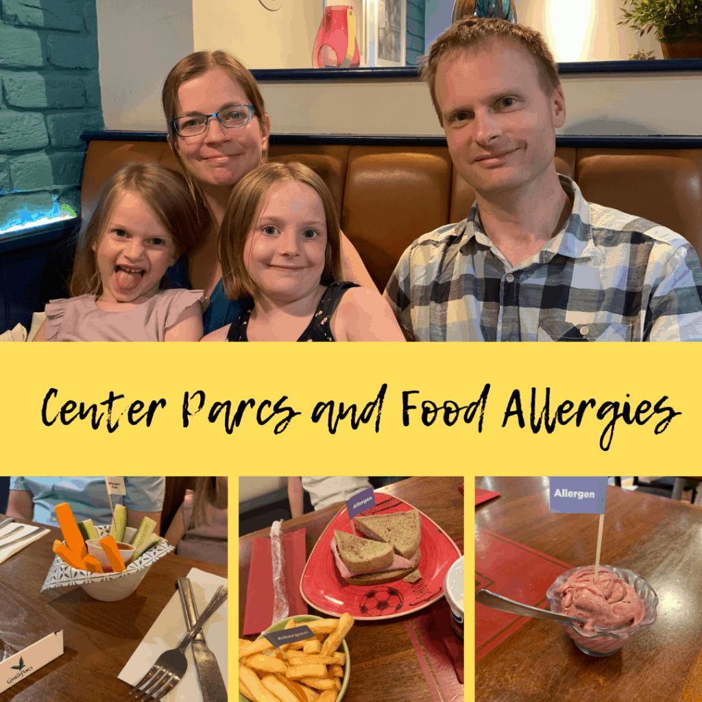 center parcs and food allergies