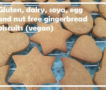 dairy free gingerbread biscuits