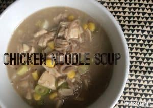 chicken noodle soup