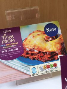tesco free from beef lasagne