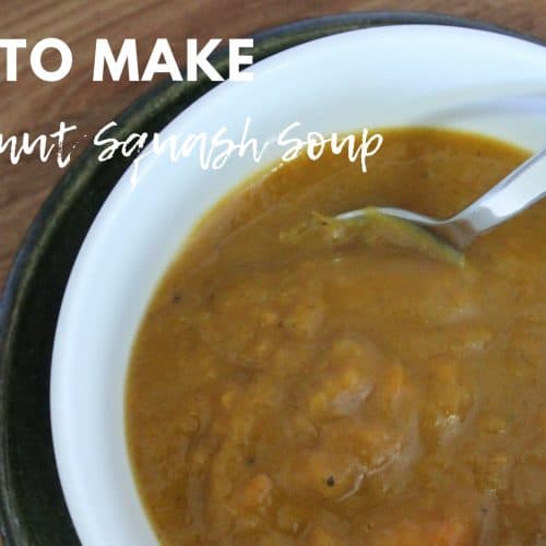 how to make butternut squash soup