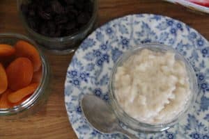 gluten and dairy free rice pudding