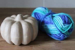 wool wrap teal pumpkin