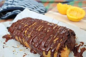 vegan chocolate orange cake