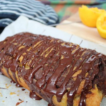 vegan chocolate orange cake