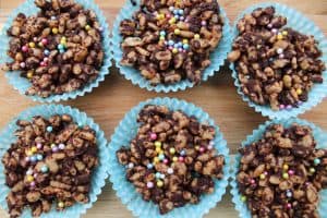 dairy free rice crispie cakes