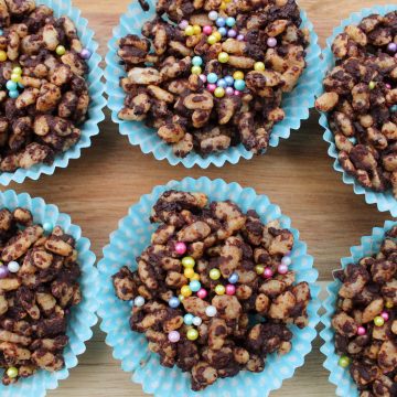 dairy free rice crispie cakes