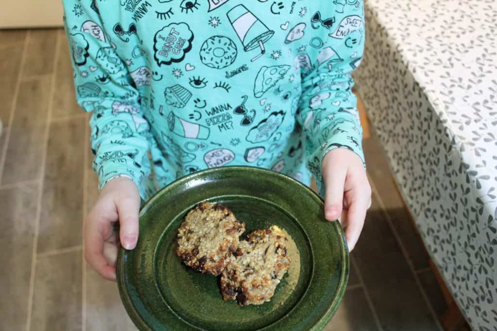 banana breakfast biscuits with millet and tiger nuts