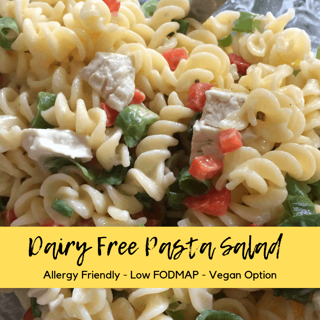 dairy free pasta salad.