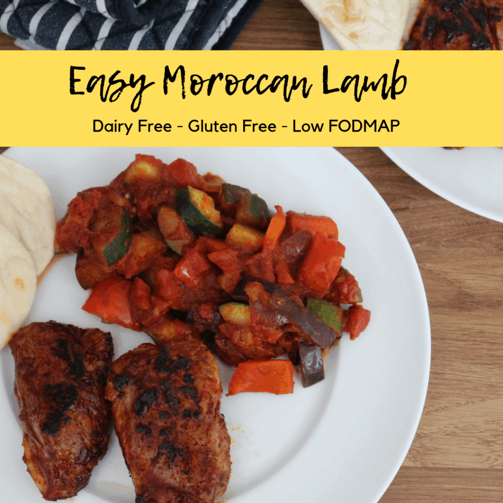 easy moroccan lamb and vegetables