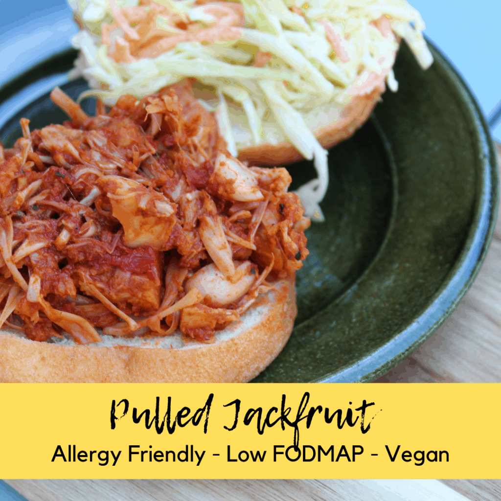 low fodmap pulled jackfruit