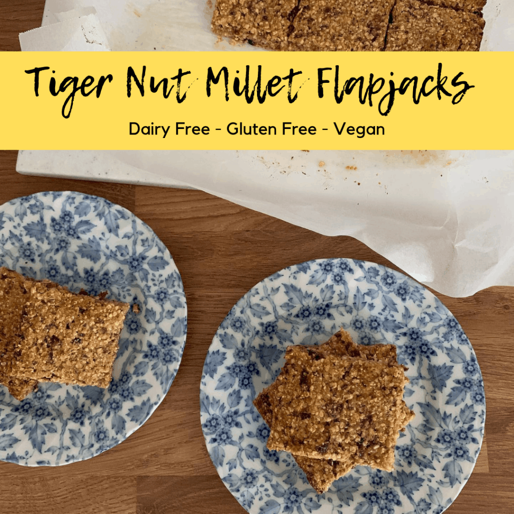 tiger nut millet flapjacks