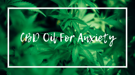 cbd oil for anxiety